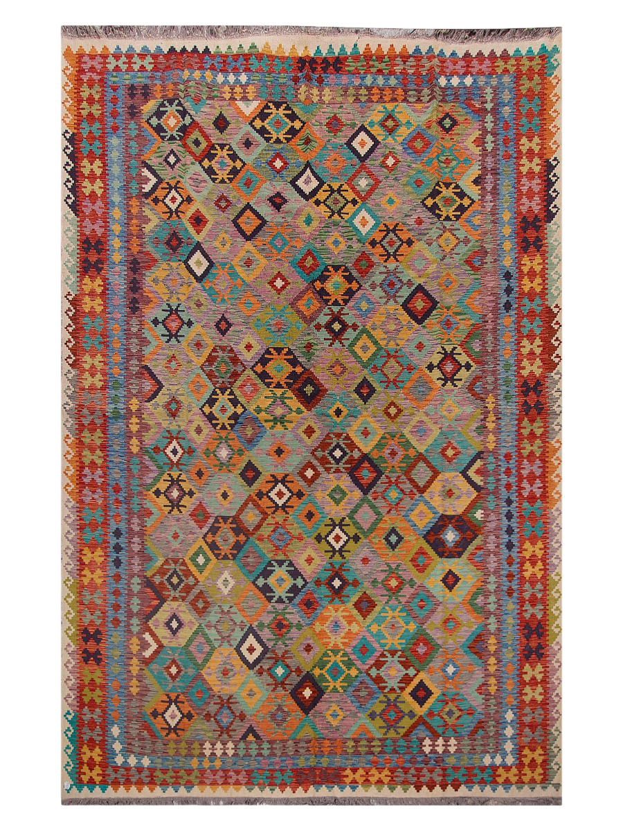 Maimana Kilim - 483 × 310 cm (15'10" x 10'2")-0