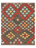 Maimana Kilim - 193 × 152 cm (6'4" x 5'0")-0