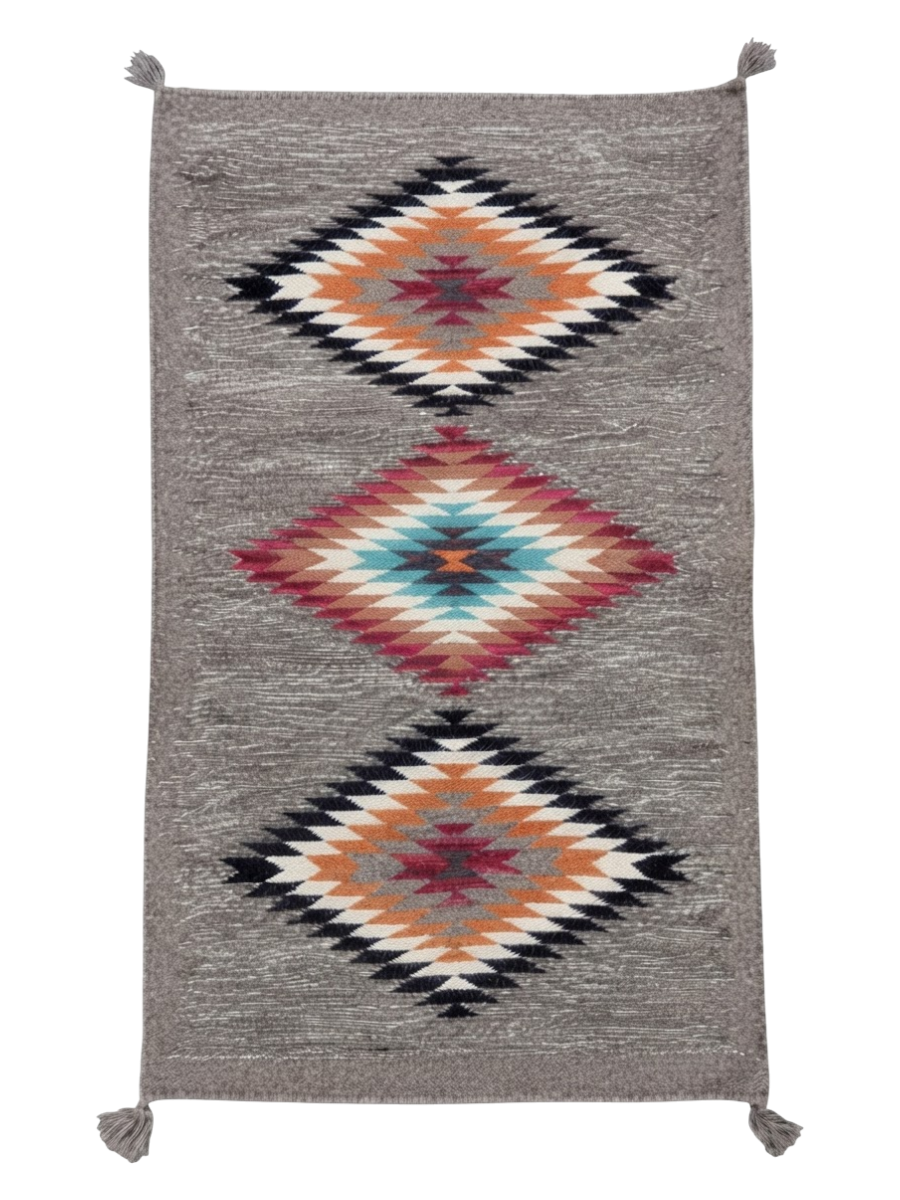 Navajo Kilim Rug - 121 x 79 cm (4'0" x 2'7")-0