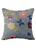 Suzani Hand Embroidered Cushion Cover - 45 x 45 cm-0