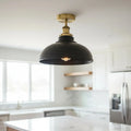 LEDSone Semi-Flush Ceiling Light – Metal Kitchen Pendant Style