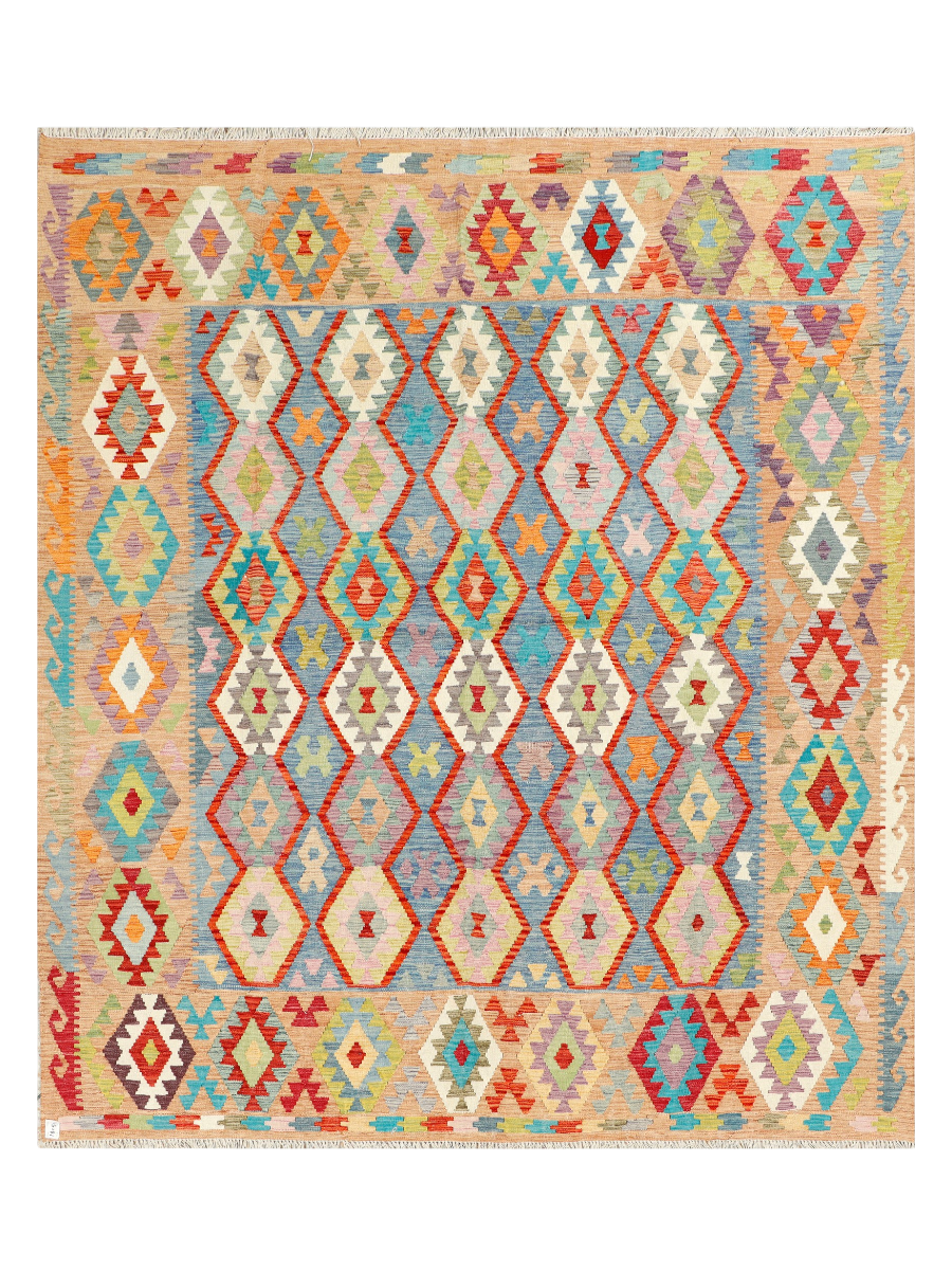 Maimana Kilim - 299 × 257 cm (9'10" x 8'5")-0