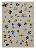 Suzani Afghan Kilim Rug - Size: 60 x 90 cm-0