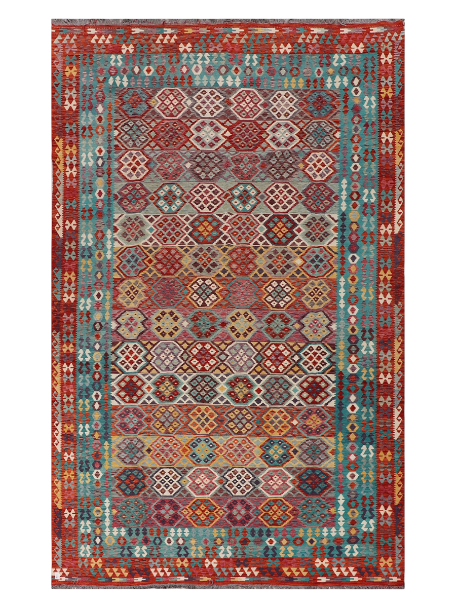 Maimana Kilim - 488 × 302 cm (16'0" x 9'11")-0