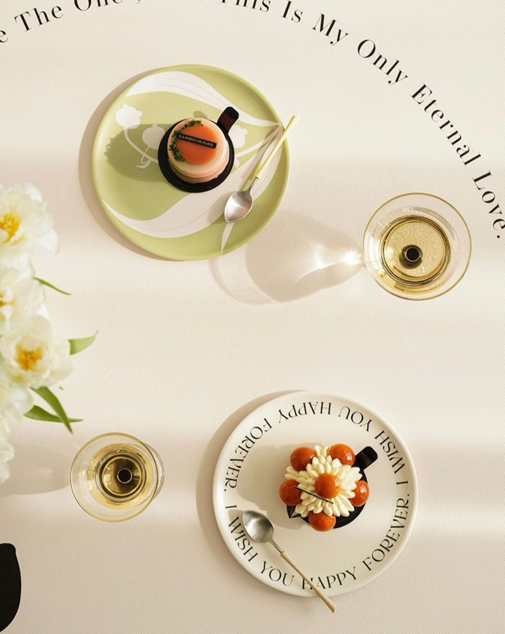 Eclectic Floral Bamboo Fiber Dinnerware Set
