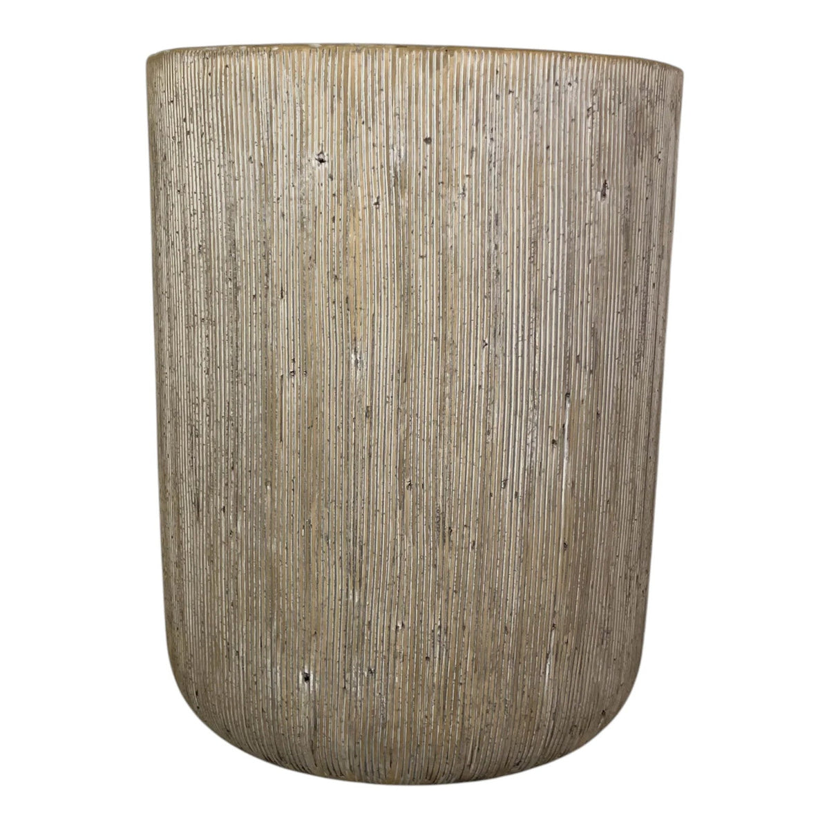 Pebble Stone Cylinder Vase