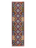 Maimana Kilim Runner - 300 × 84 cm (9'10" x 2'9")-0