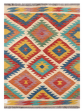 Maimana Kilim - 140 × 101 cm (4'7" x 3'4")-0