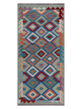 Maimana Kilim - 198 × 91 cm (6'6" x 3'0")-0
