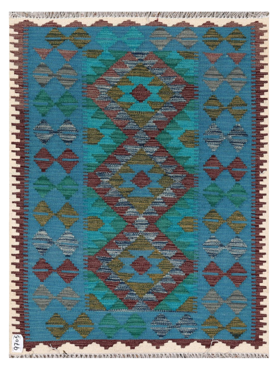 Maimana Kilim - 116 × 87 cm (3'10" x 2'10")-0
