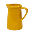Burnt Yellow Ceramic Decorative Jug – 14cm
