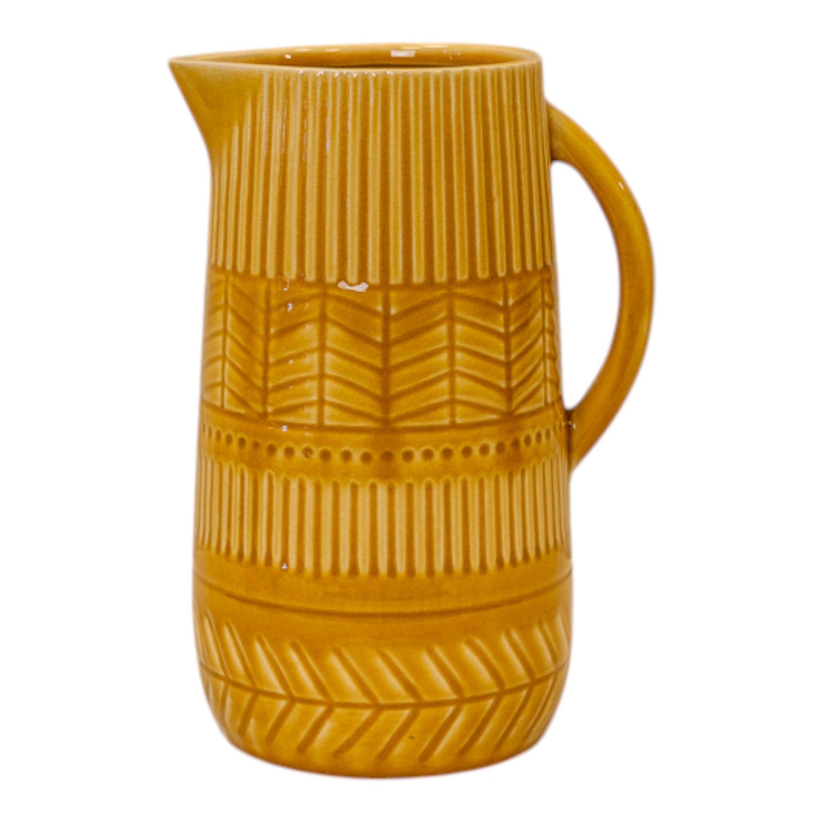 Yellow Ceramic Jug