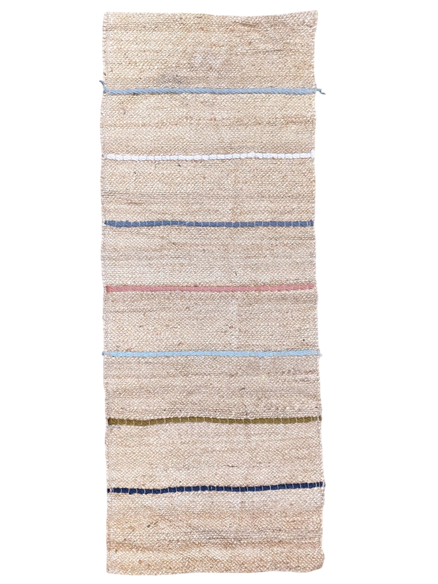 Flatweave Natural Jute Runner - 158 x 73 cm-0