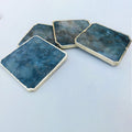 Labradorite Natural Edge Coasters – Set of 4-0