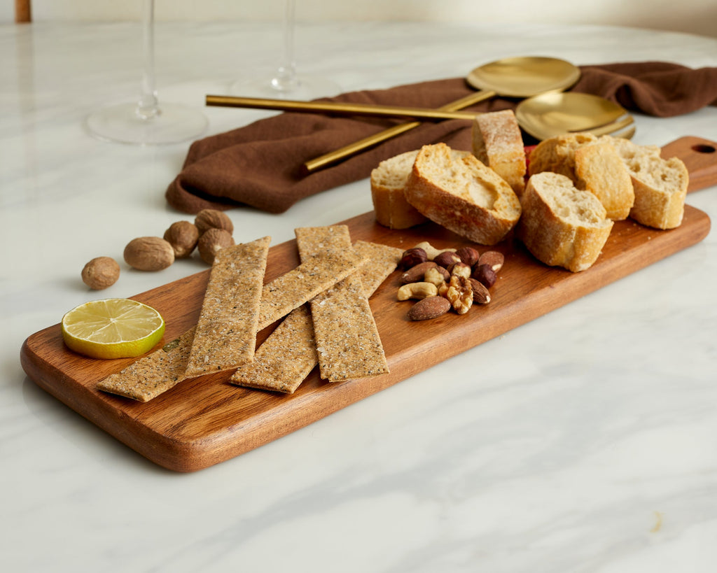 Malli Wood Serving Board with Handle