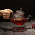 Glass Infuser Teapot - Round Pearl