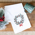 Wreath Motif Kitchen Towel-0
