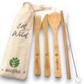 Reusable Bamboo Cutlery Set | Eco-Friendly Travel Utensils-0