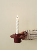 Handmade Ceramic UFO Candle Holder, Retro Table Decor