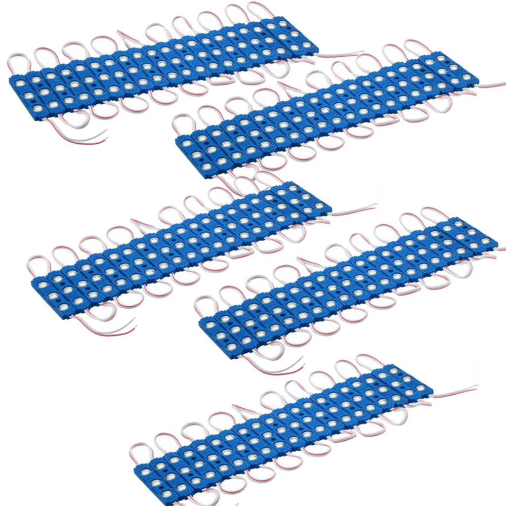 Blue LED Module 12V IP67 Waterproof 1.5W Sign Backlight~5240-4