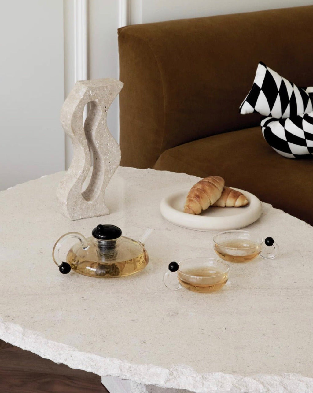 Nordic Vintage Glass Tea Set