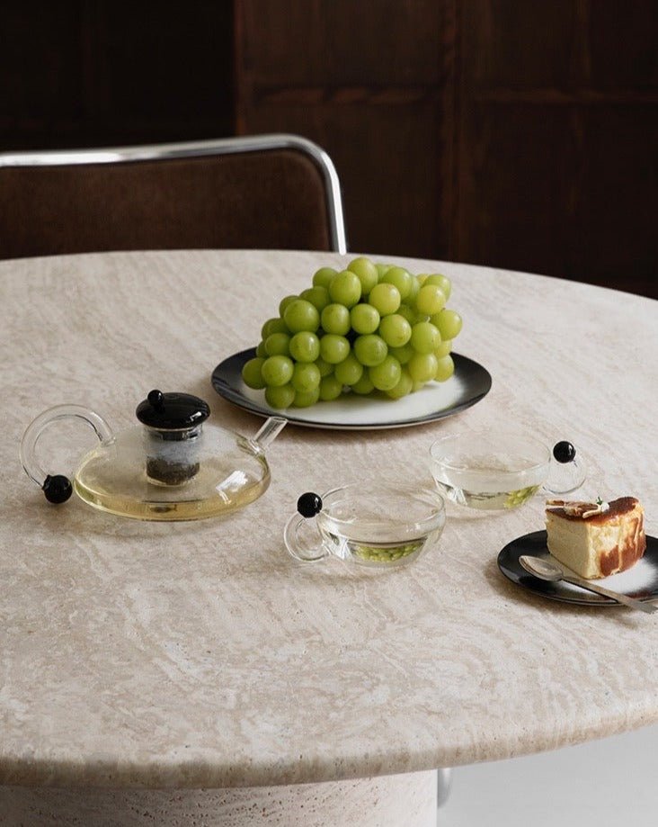 Nordic Vintage Glass Tea Set