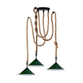 Hemp Rope Pendant Lights for Kitchen Island